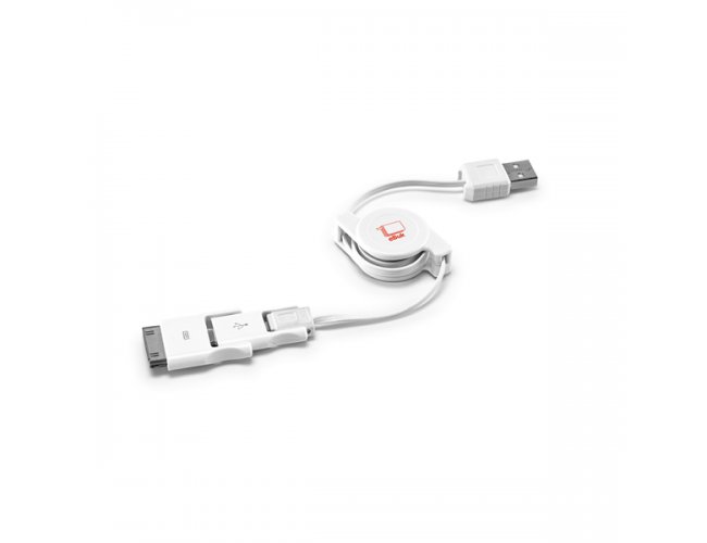 Cabo USB retrtil 3 em 1 97313-004