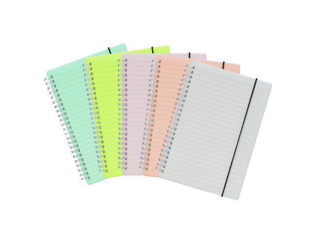 Caderno A5 Plstico 05058-001