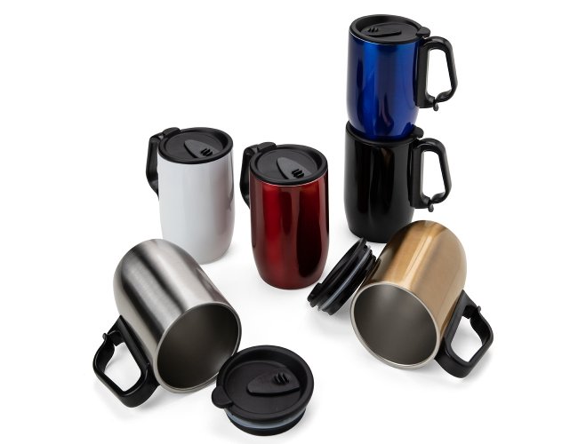 Caneca Inox Parede Dupla 350ml 18624-001