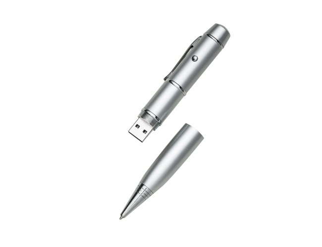 Caneta Pen Drive 4GB e Laser 007V1-4GB-001