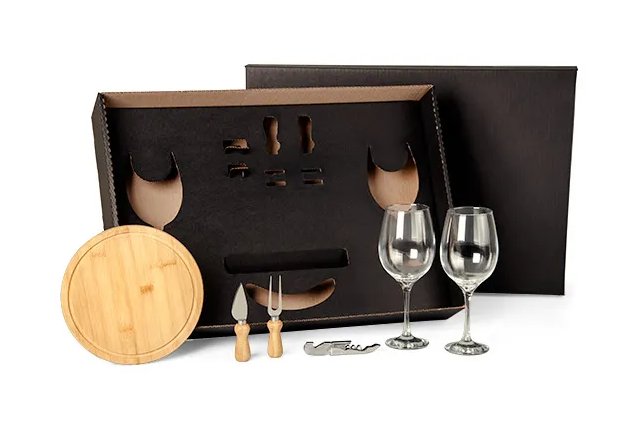 Kit Queijo E Vinho - 6 Ps KT-90207