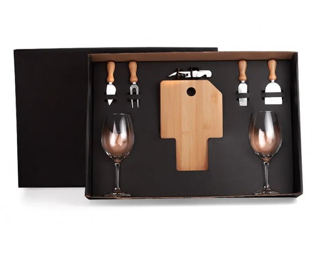 Kit Queijo E Vinho - 8 Ps KT-9032E