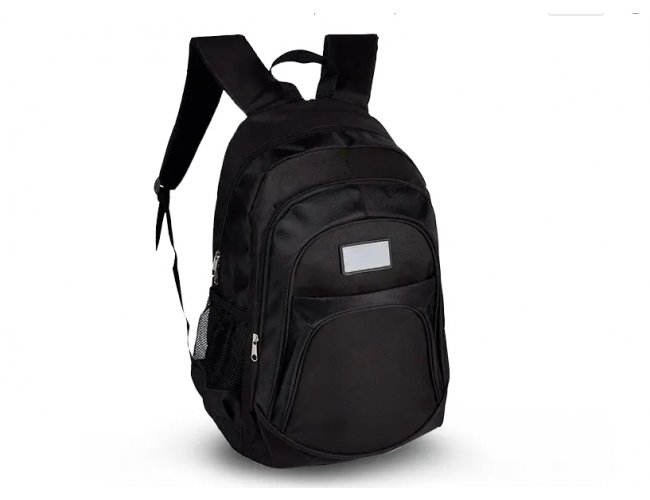 Mochila Preta Em Polyester 1680D / 600D MA-02301