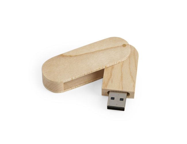 Pen Drive de Madeira Giratrio 4GB/8GB 0074-001