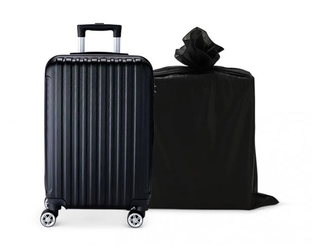 Mala De Viagem Em Abs Rgido Com Rodinhas 360 - 37L MA-05021