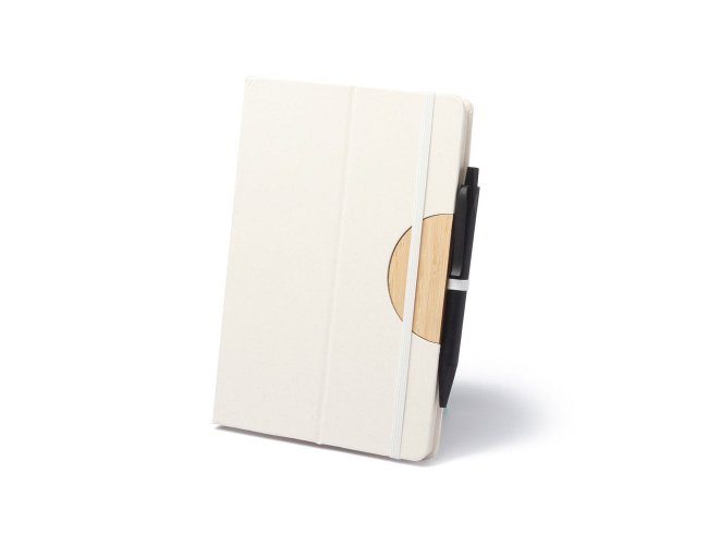 Caderno com tampa de função de suporte para smartphone CAD420-005